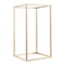Gold Metal Floral Stand 10PCS Cube Shelves for Wedding Party Decor